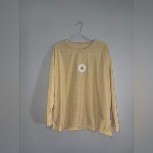 SHEIN | Yellow Sunflower Sweater